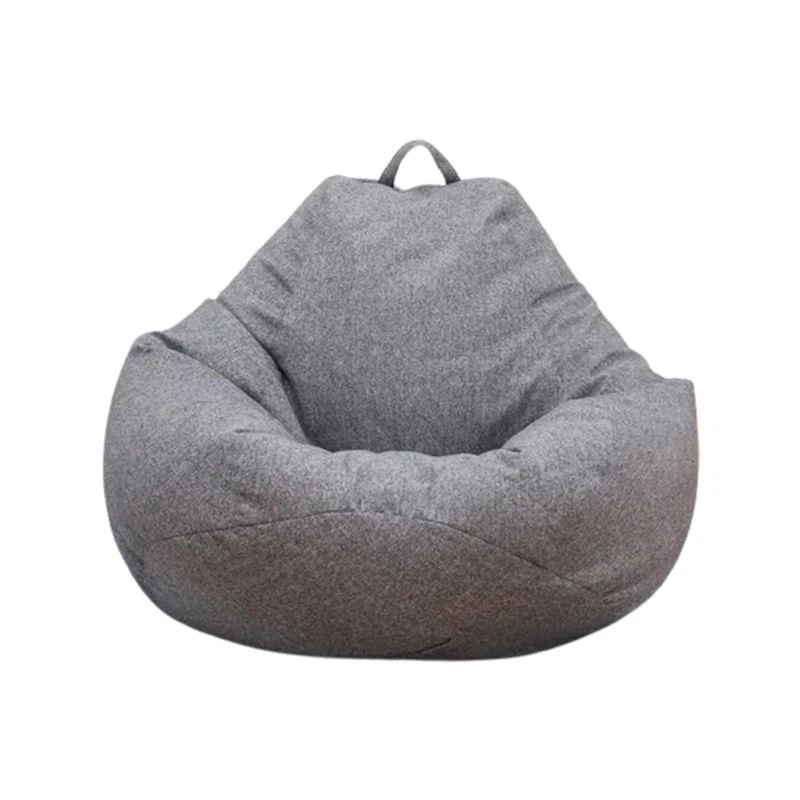 Grå Bean Bag Sofföverdrag