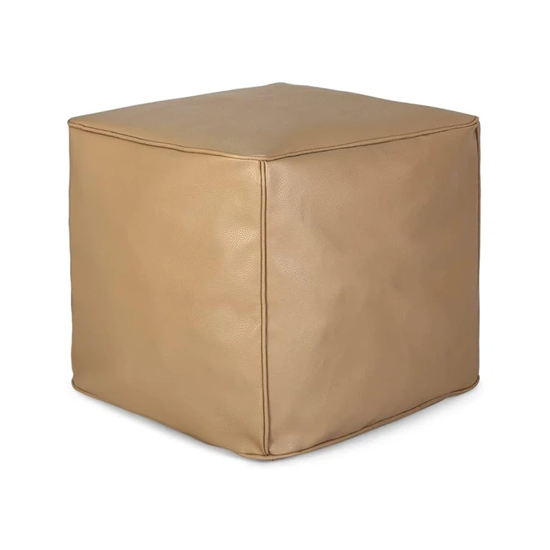 PU Square Bean Bag Sofföverdrag