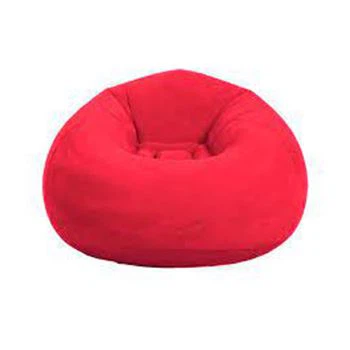 Röd hopfällbar Bean Bag Stolsöverdrag