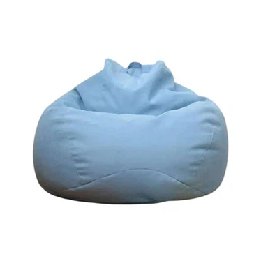 Inomhus Bean Bag Stol Överdrag Linne