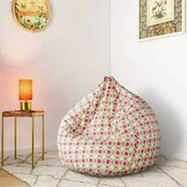 Inomhustryckt Bean Bag Stolsöverdrag