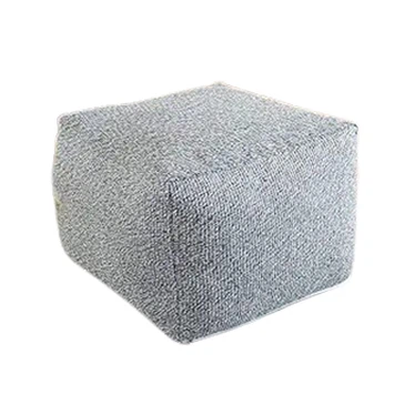 Kvadratisk enkel Bean Bag Stolsöverdrag