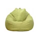 Fläckbeständig hopfällbar Bean Bag-stolsöverdrag