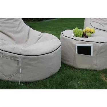 Fläckbeständigt Outdoor Bean Bag Stolsöverdrag