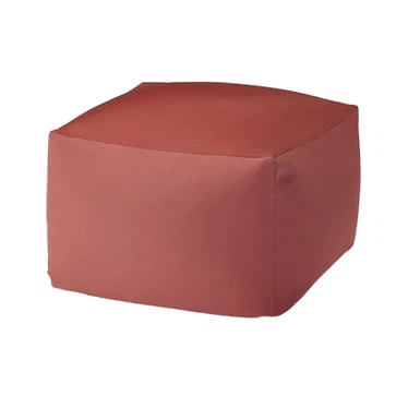 Fläckbeständigt fyrkantig Bean Bag Sofföverdrag