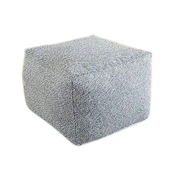 Kvadratisk enkel Bean Bag Stolsöverdrag